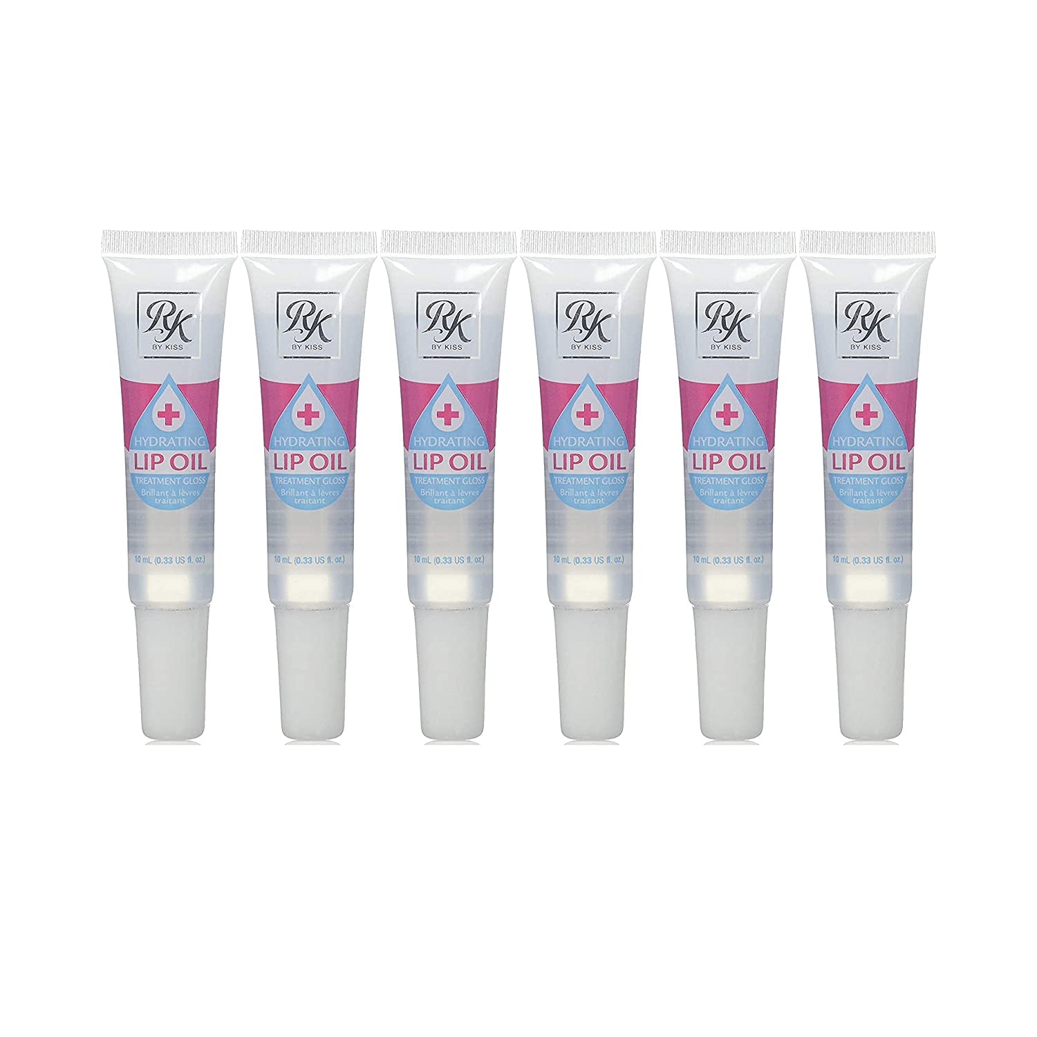 Ruby Kisses Hydrating Lip Gloss Clear Hydrating Lip Gloss (3 PACK)