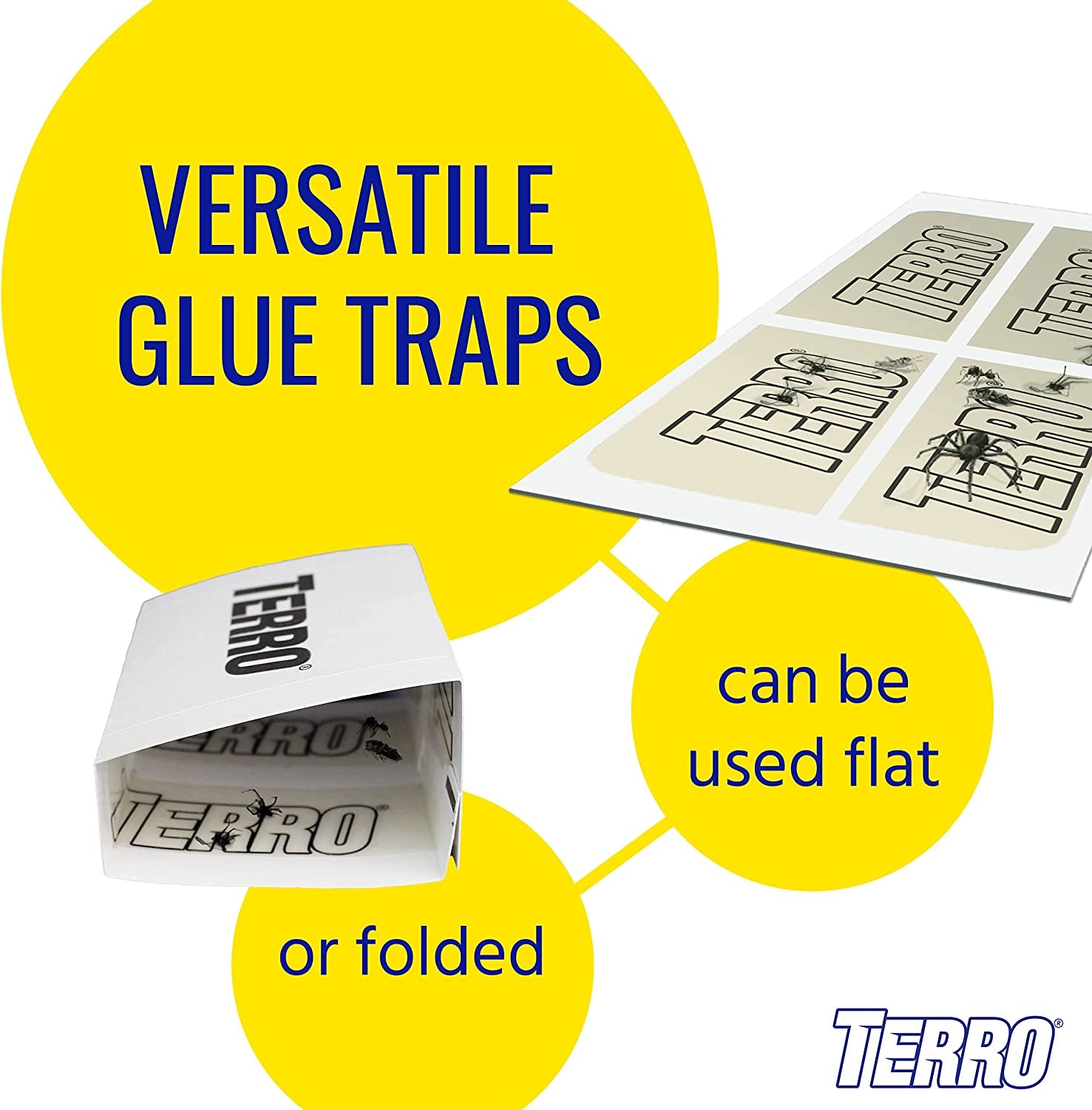 Terro T3206 Spider & Insect Trap, 4 Count (Pack of 1)