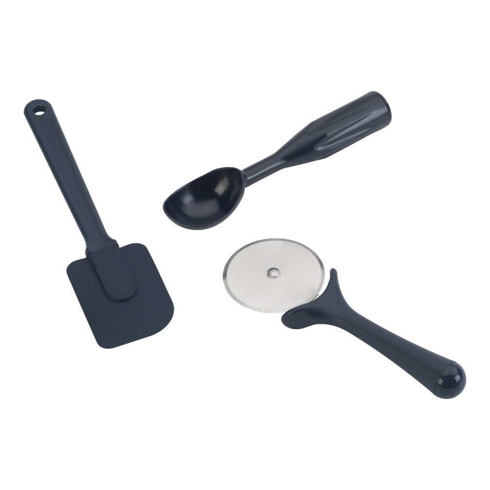 28-Piece Plastic Kitchen Tools and Gadgets Set, Navy Blue