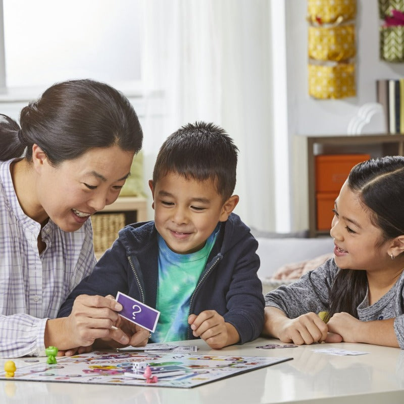 Monopoly Discover Board Game, 2-Sided Gameboard, Playful Teaching Tools for Families