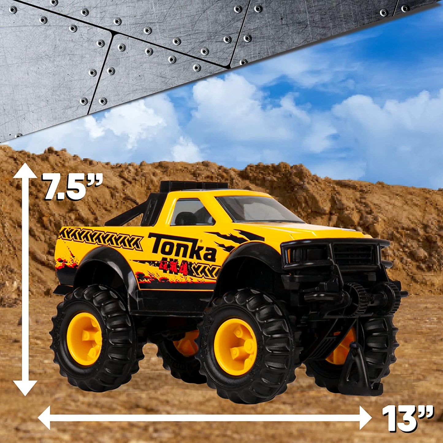 Tonka - Steel Classics 4X4 Pick up Truck