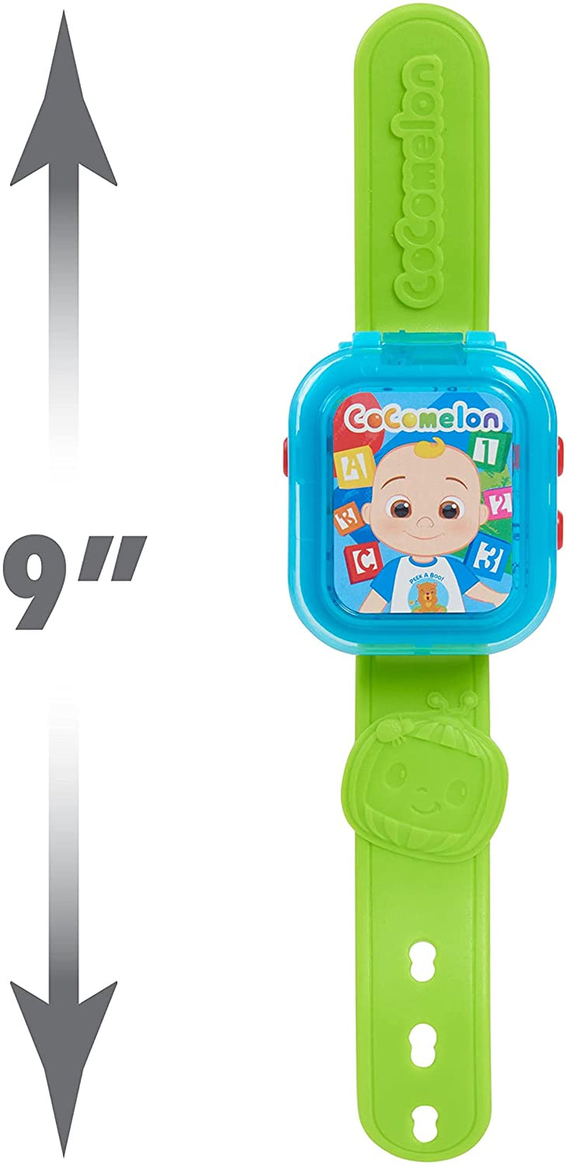 Cocomelon Jj’S Learning Smart Watch Toy for Kids with 3 Education-Based Games, Alarm Clock, and Stop Watch, by Just Play