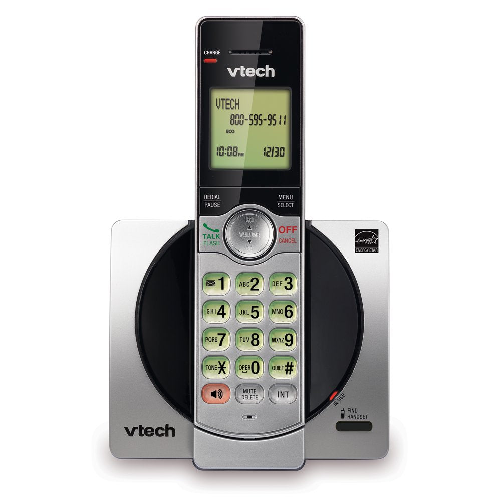 6.0 Expandable Cordless Phone with Call Block, CS6919 (Silver & Black)