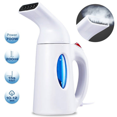 700W Portable Garment Steamer,Auto Shut-Off Function,Wrinkles/Steam/Soften/Clean/Sterilize