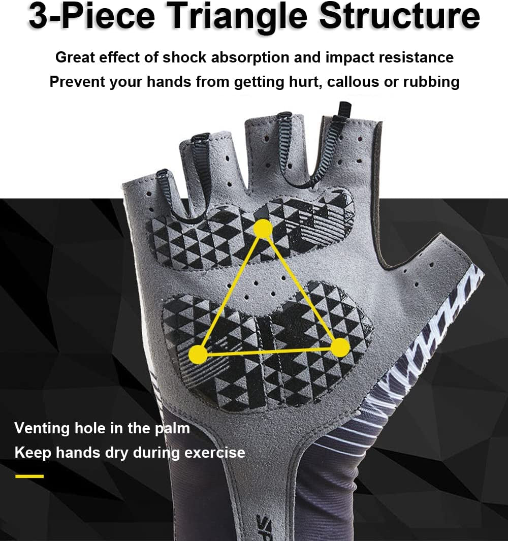 Half Finger MTB Gloves Bike Gloves for Men Cycling Mountain Bike Accessories, for Men & Women