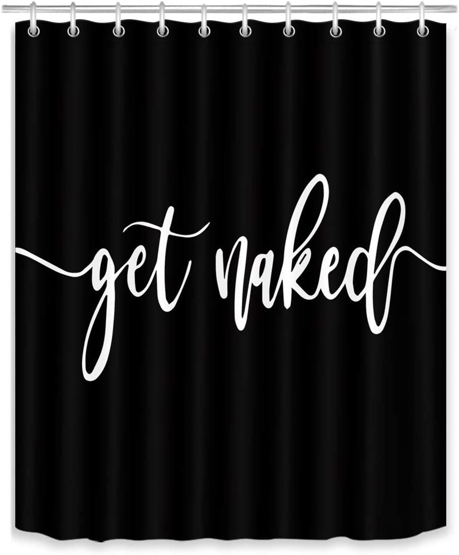 Get Naked Shower Curtain