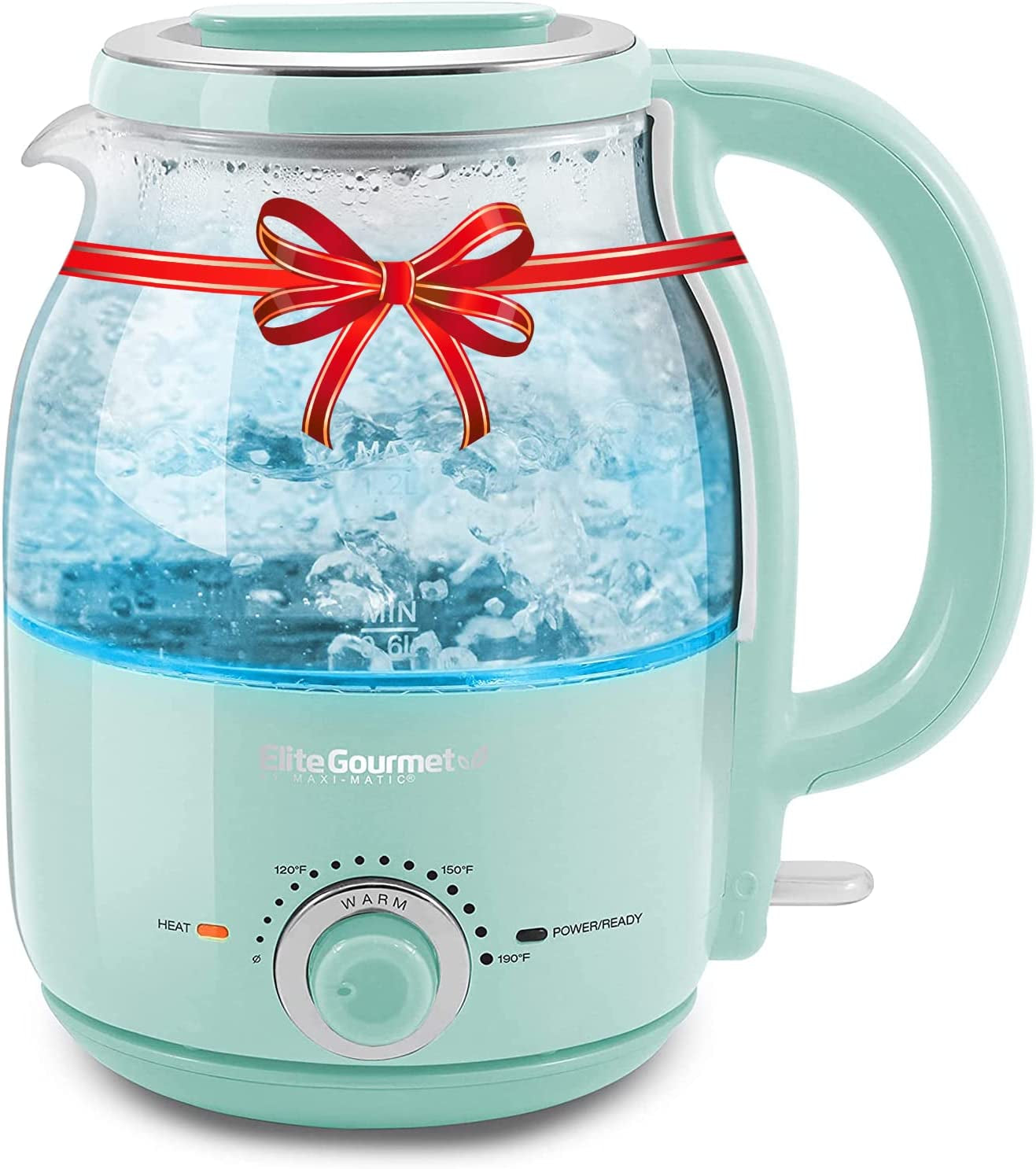 Electric 1.0L Bpa-Free Glass Kettle Cordless 360° Base, Stylish Blue LED Interior, Handy Auto Shut-Off Function – Quickly Boil Water for Tea & More