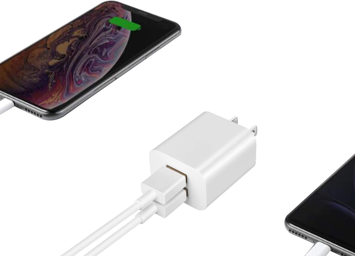 USB Wall Charger Block 2Pack