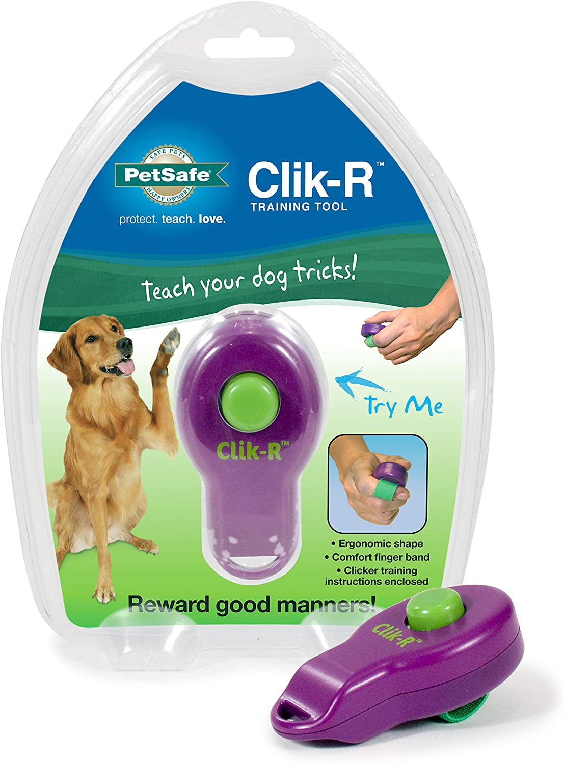Dog Training Clicker - Positive Behavior Reinforcer for Pets - All Ages