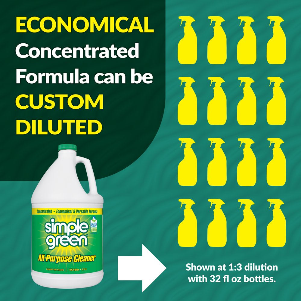 Simple Green All-Purpose Cleaner Concentrate, Original, 128 Fl. Oz