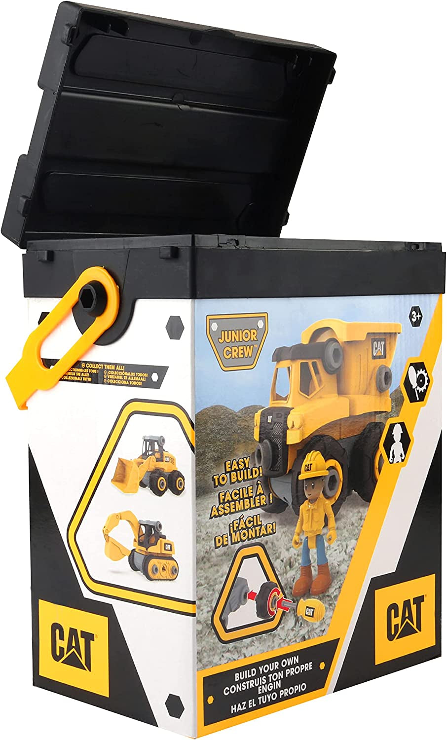 Cat Construction Build Your Own Junior Crew Dump Truck Building Toy