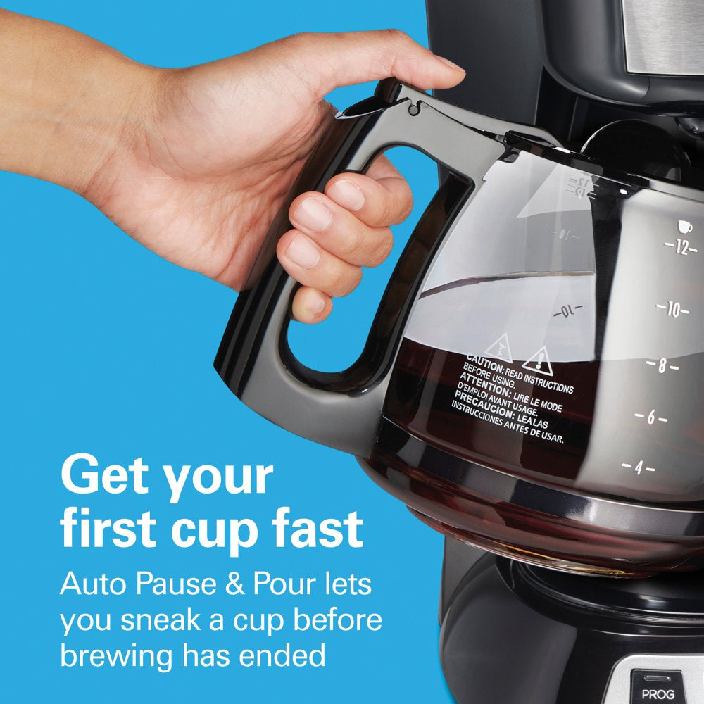 12 Cup Hamilton Beach Programmable Coffee Maker
