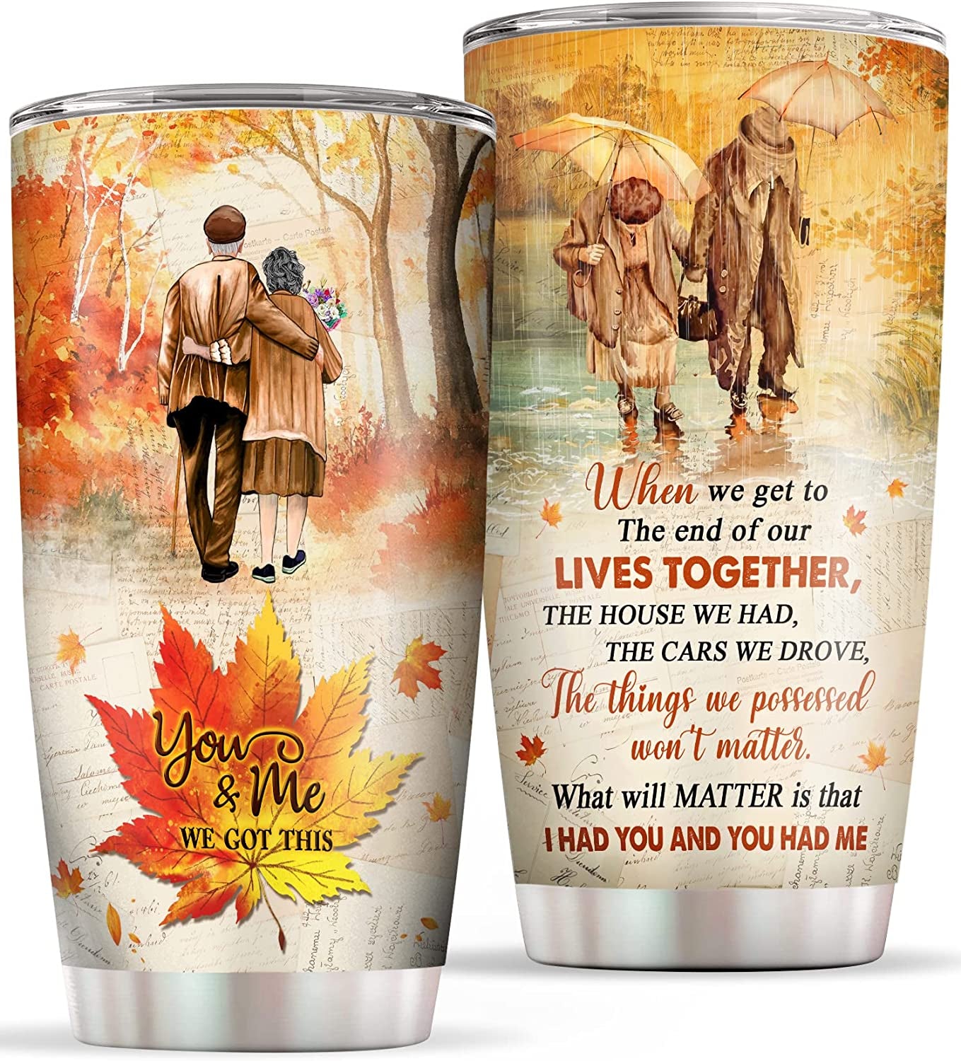 Love You More Keychain & Travel Coffee Mug