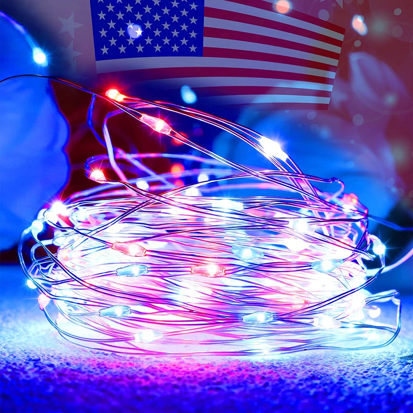 Christmas Lights Indoor Fairy Lights Battery Operated, 200LED 65.6Ft Copper Wire Lights Decoration for Bedroom, Christmas Decorations, Parties, Wedding, Centerpiece