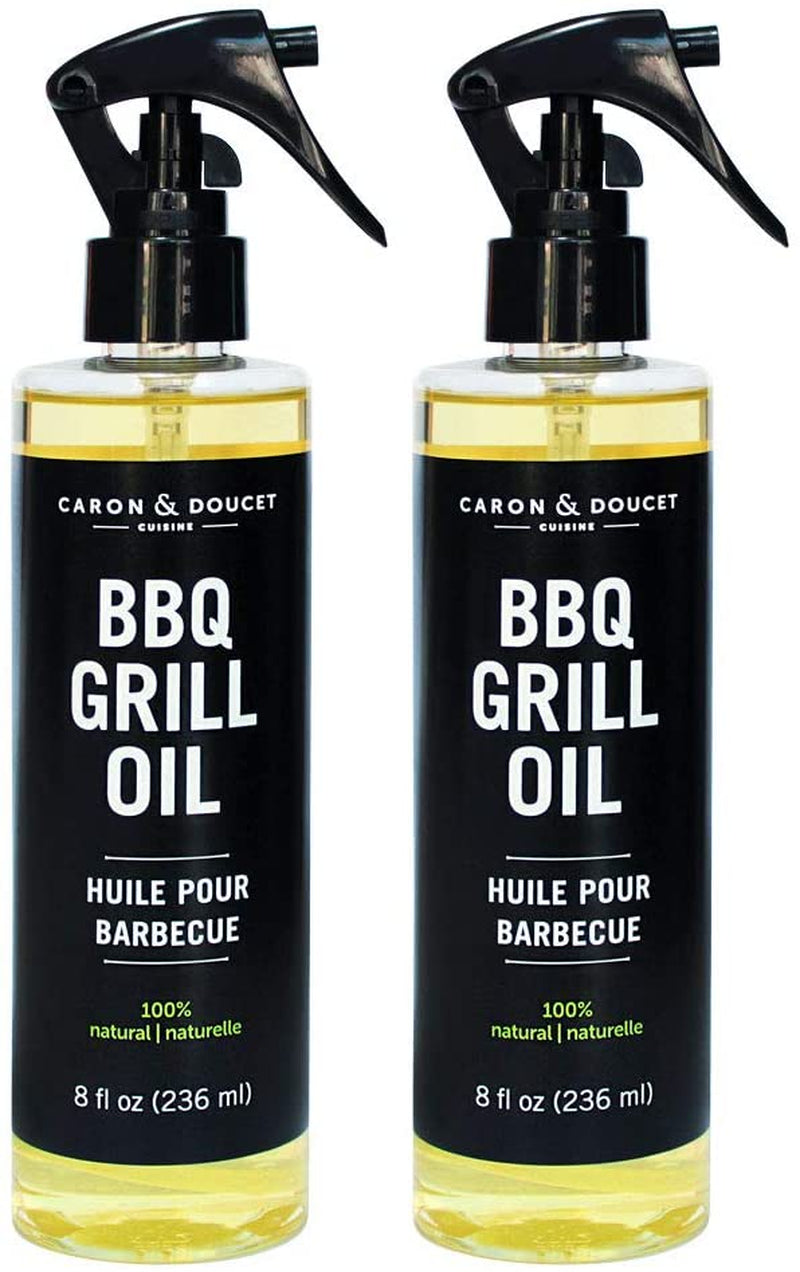 BBQ Grill Cleaner Oil | 100% Plant-Based & Vegan | Best for Cleaning Barbeque Grills & Grates | Use with Wooden Scrapers, Brushes, Accessories & Tools