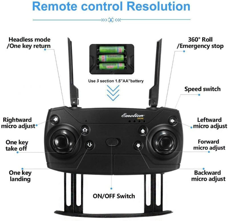 Aerial Drone Professional HD With Adjustable Camera