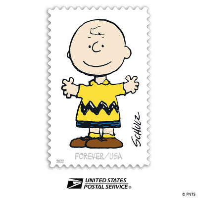 USPS Charles Schulz "Peanuts" Forever Stamps -Sheet of 20 Postage Stamps