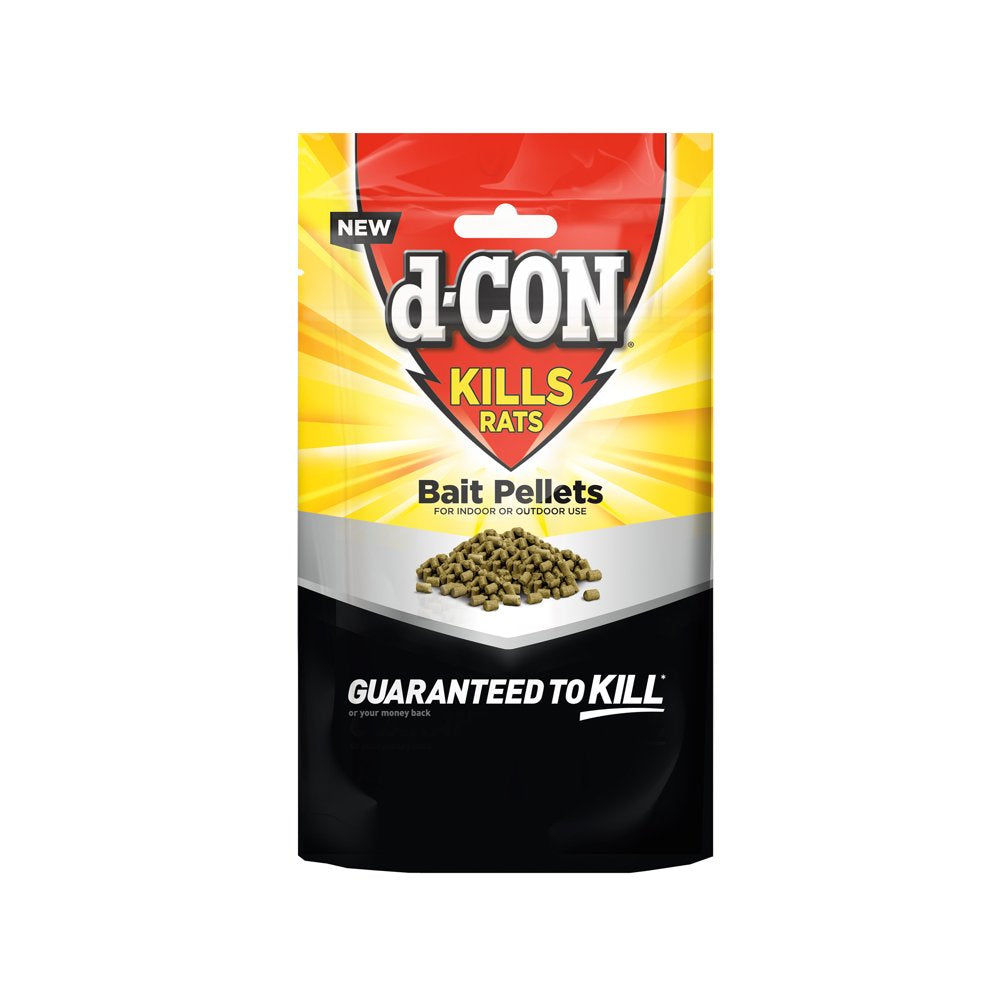 D-Con Bait Pellet Bag, 8 Oz