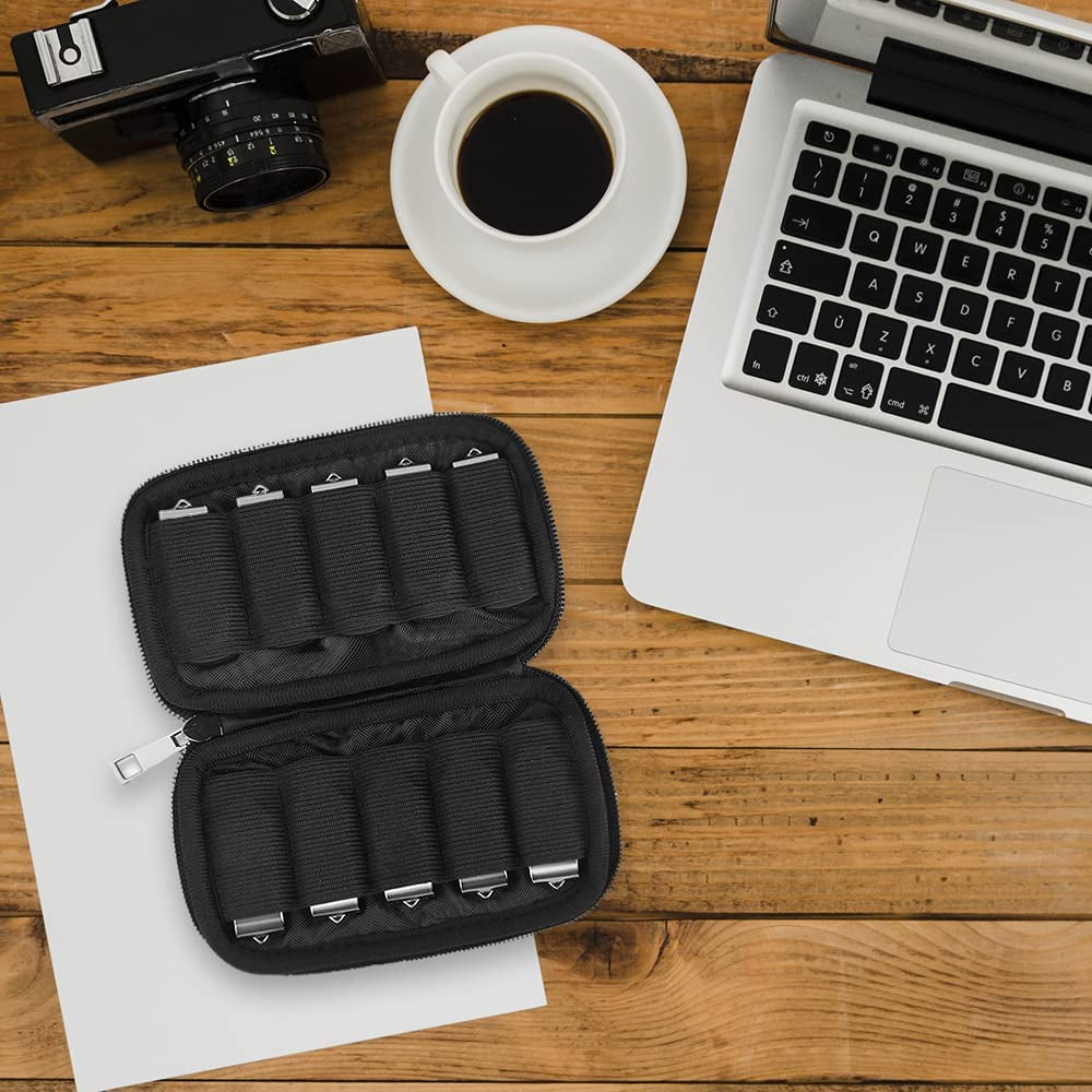 Flash Drive Case USB Storage Case Electronic Accessories Organizer for USB Flash Drive, USB Case, Thumb Drive Caes, Jump Drive Case, USB Organizer