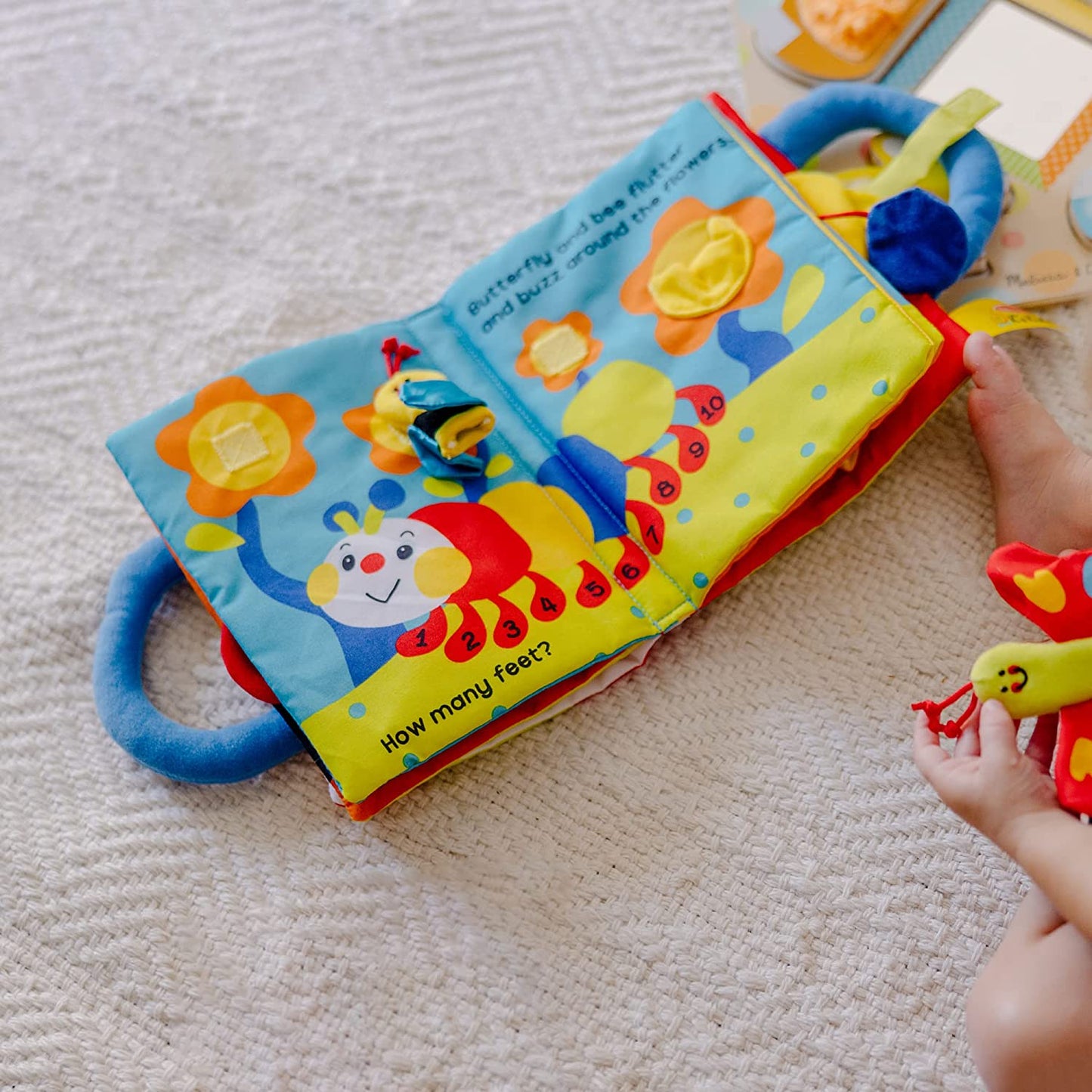 Melissa & Doug K’S Kids My First Activity Book 8-Page Soft Book for Babies and Toddlers