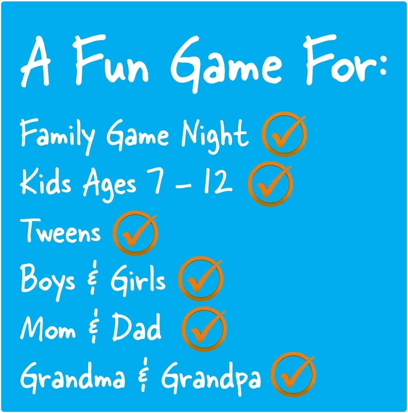Kids Create Absurdity: Hilarious Card Game for Kids Family Game Night- A Funny Fill in The Blank Card Game-Travel Road Trip Summer Camping Boys Girls