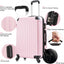 3 Piece Suitcase with Spinner Wheels, Luggage Suitcases Lightweight Clearance, Travel Luggage Set Includes 20 /24 /28 Inch