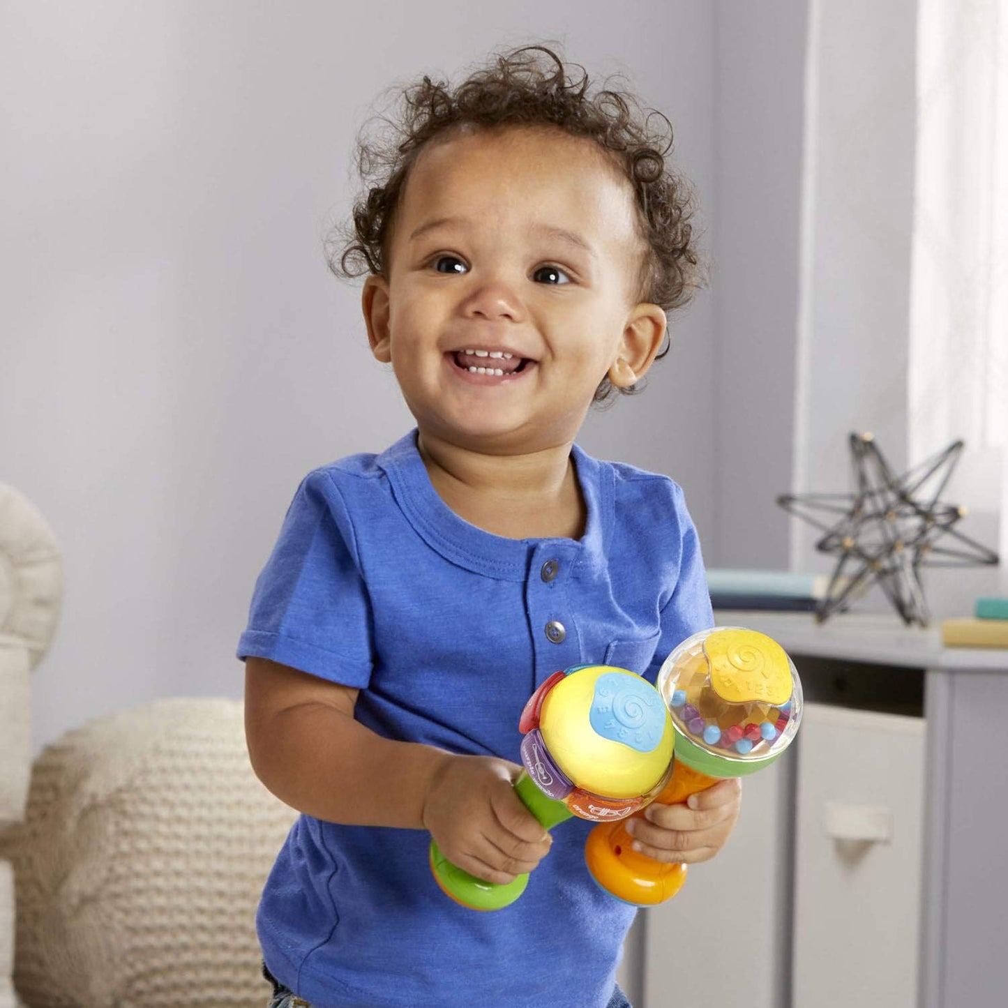Leapfrog Learn & Groove Shakin' Colors Maracas,Multicolor