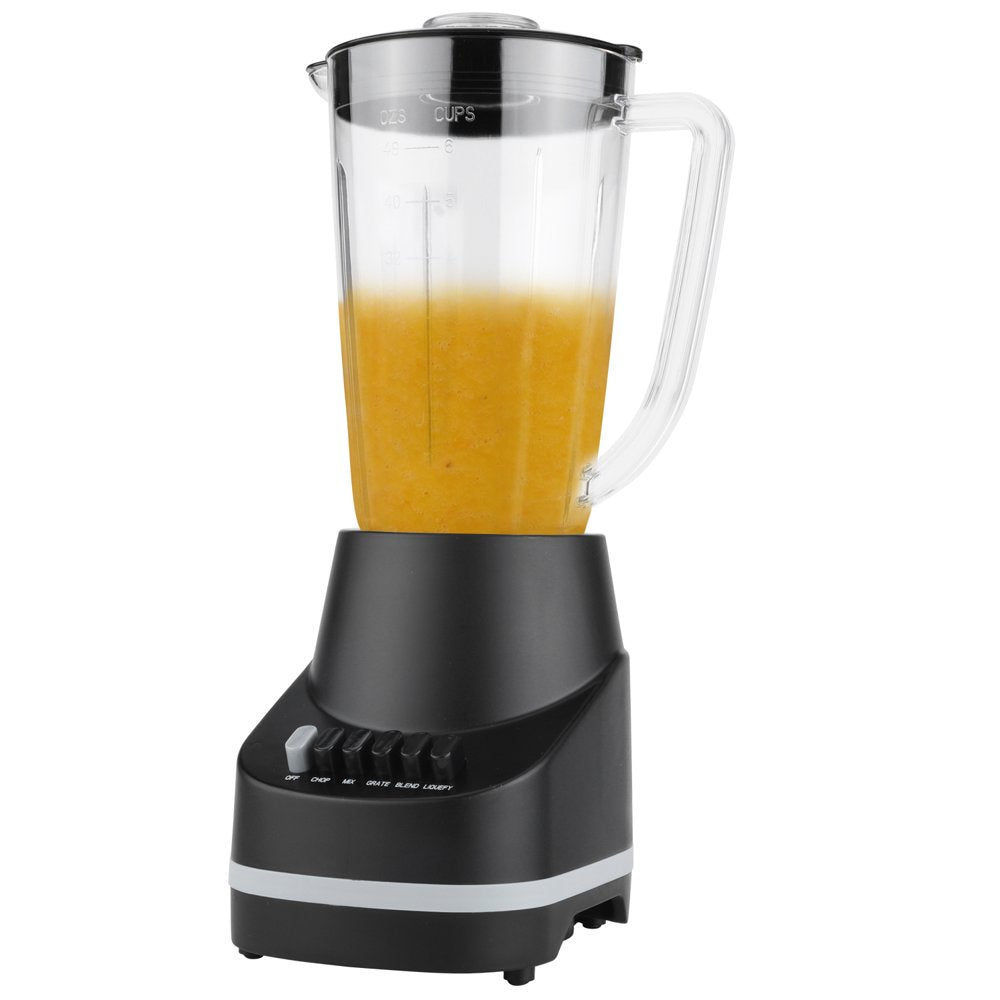 Mainstays 6 Speed Blender with 48 Ounce Jar,1.5L Jar