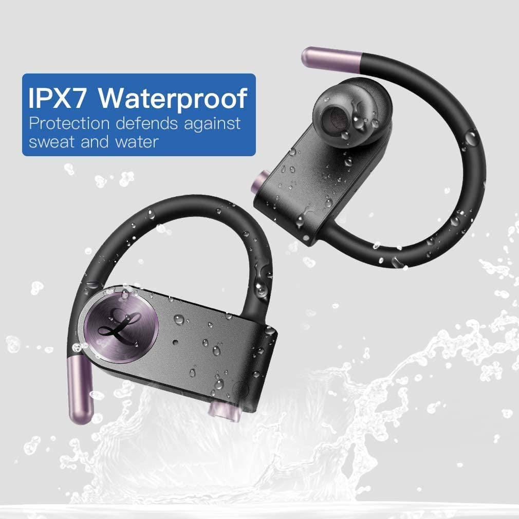 Wireless Earbuds Sports World Bluetooth 5.0 Earphones Driving Headset Stereo in Ear 110H Playtime HD Call Talk Headphones Deep Bass with Charging Case