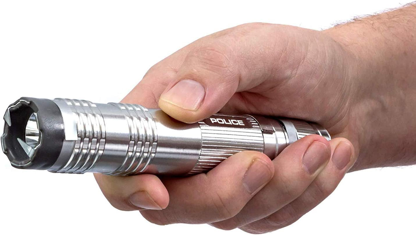 Aluminum Series 59 Billion Rechargeable with LED Tactical Flashlight, Silver