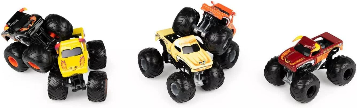 Monster Jam El Toro Loco Evolution Edition 5-Pack 1:64 Scale Diecast Monster Trucks