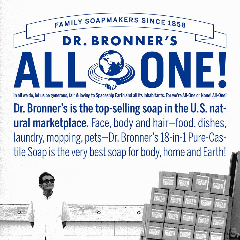 Dr. Bronner’s - Pure-Castile Liquid Soap (Lavender, 8 ounce)