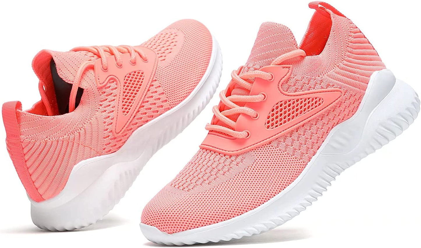 Women's Slip on Walking Shoes Comfort Lightweight Work Casual Tennis Running Ladies Shoes Gym Sport Sneakers