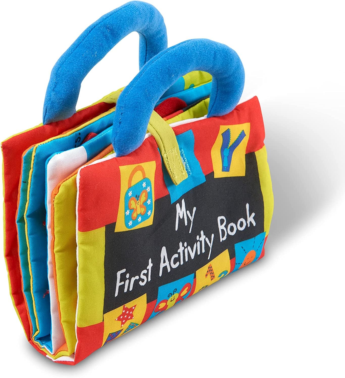 Melissa & Doug K’S Kids My First Activity Book 8-Page Soft Book for Babies and Toddlers