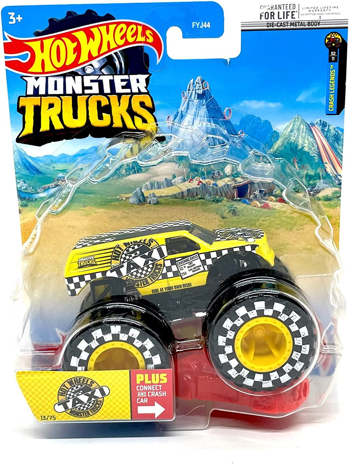 Hot Wheels HW Monster Trucks Bigfoot Crash Legends 1:64 Scale