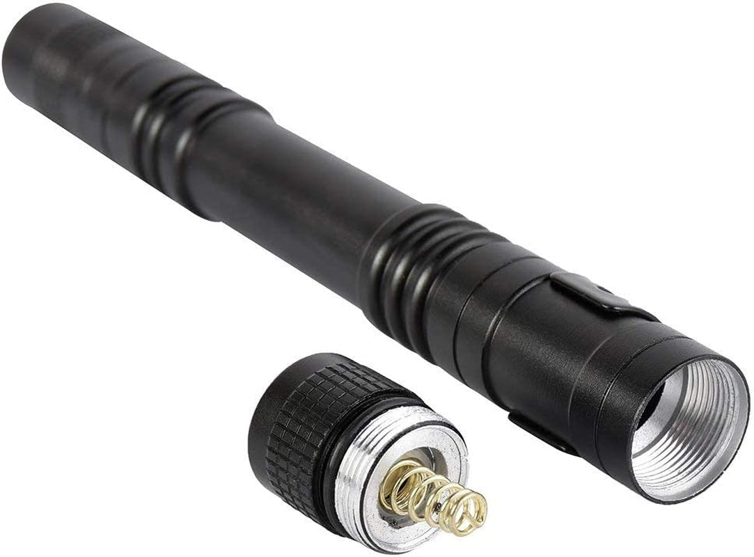 4 Pcs1000Lm XPE-R3 LED Penlight Flashlight Tactical Torch with Clip(13.3 CM)