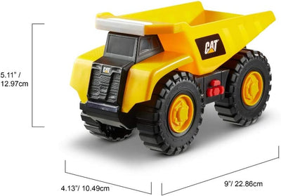 Cat Construction Tough Machines Toy Dump Truck with Lights & Sounds, Yellow