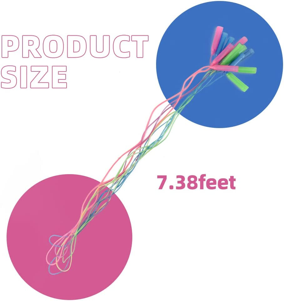 6Pcs, Colorful Outdoor Jump Ropes Set