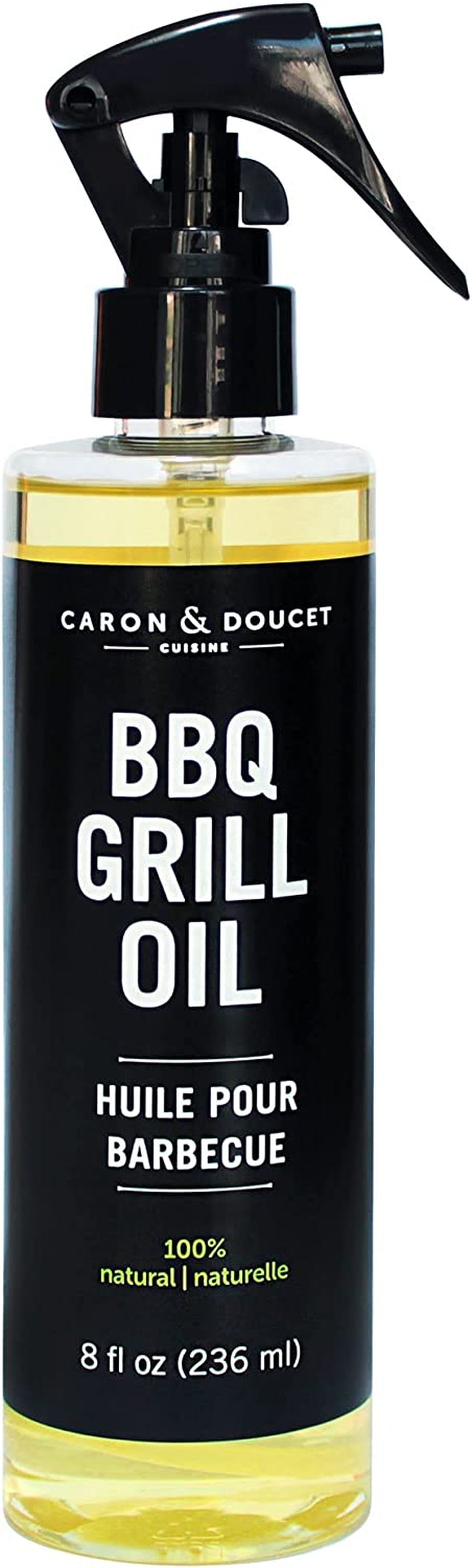 BBQ Grill Cleaner Oil | 100% Plant-Based & Vegan | Best for Cleaning Barbeque Grills & Grates | Use with Wooden Scrapers, Brushes, Accessories & Tools