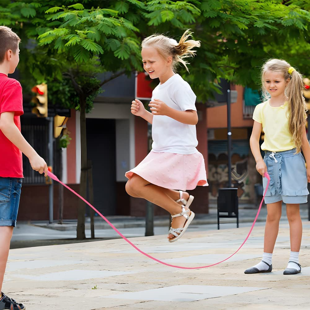 6Pcs, Colorful Outdoor Jump Ropes Set