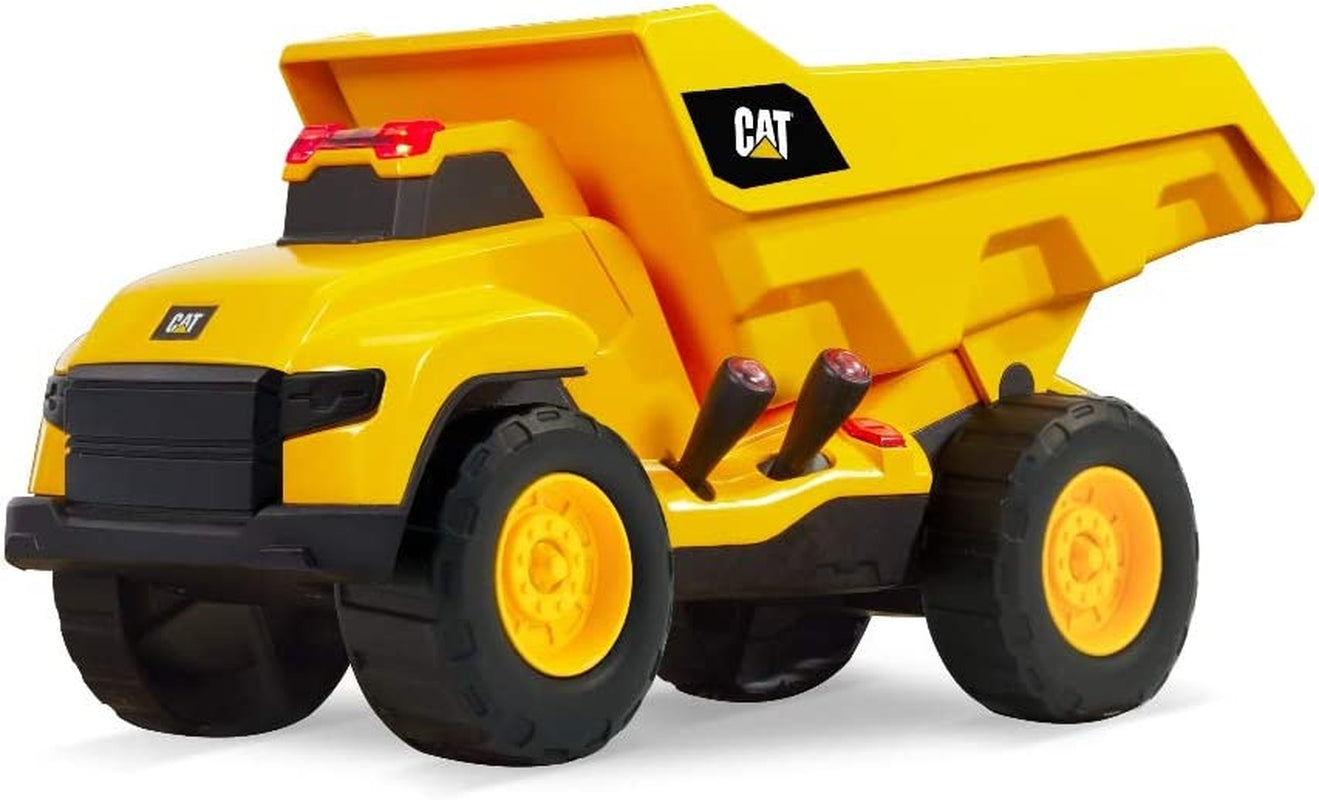 Cattoysofficial Construction Power Haulers Dump Truck, Yellow