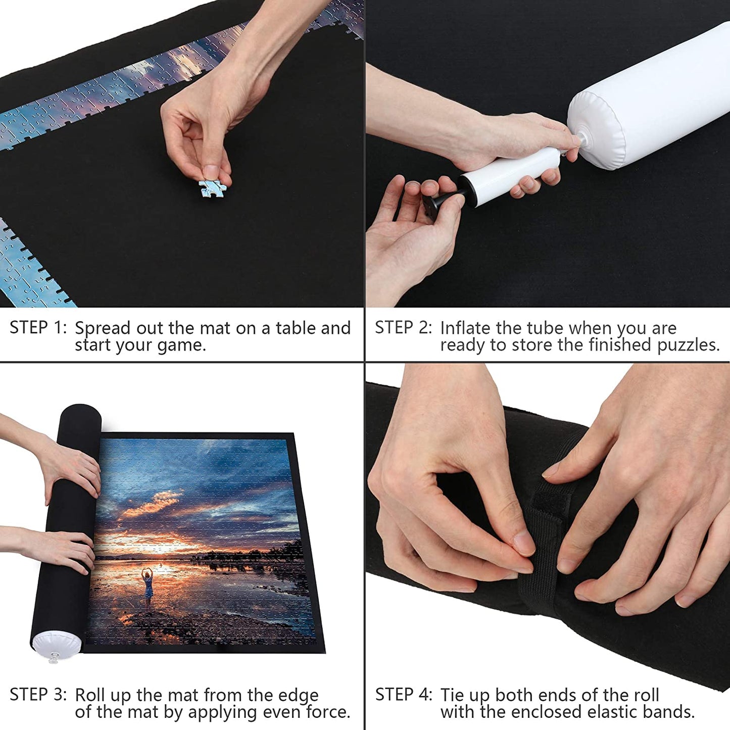 Jigsaw Puzzle Roll Mat