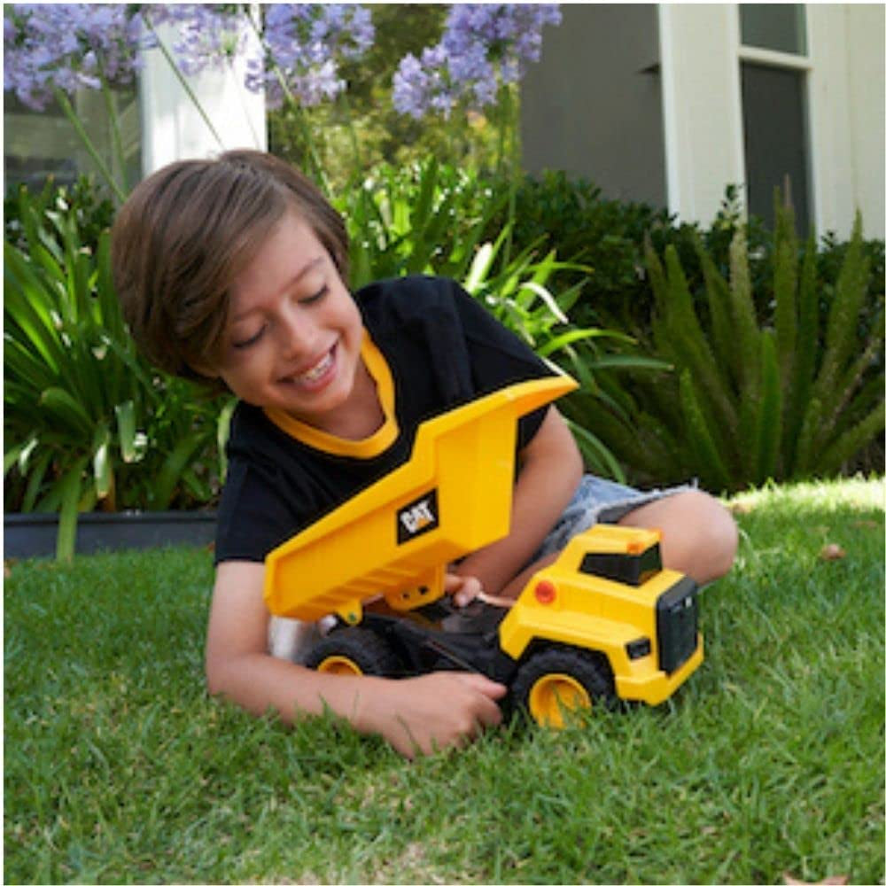 Cattoysofficial Construction Power Haulers Dump Truck, Yellow