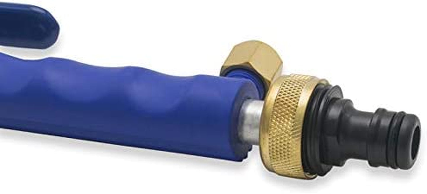High Pressure Power Washer Wand, Watering Sprayer Cleaning Tool, Hydro Jet Water Hose Nozzle,Water Hose Wand Attachment Colour Blue