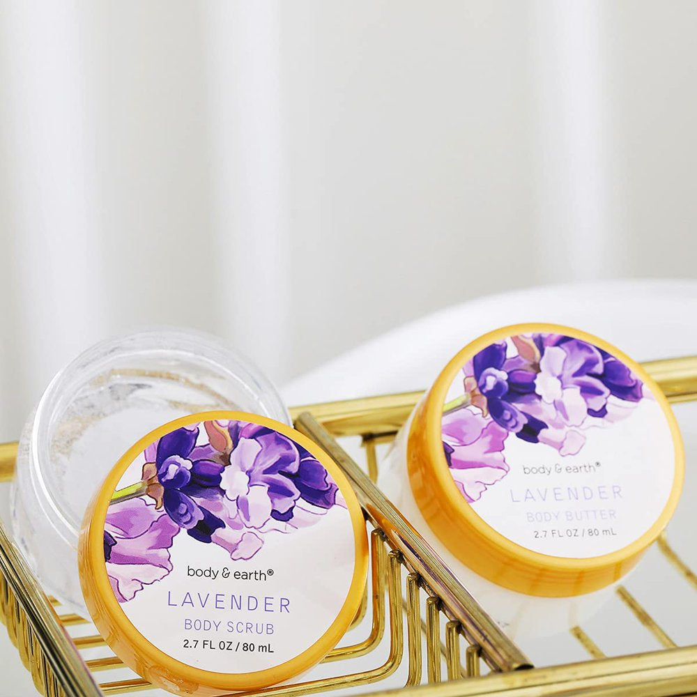 11 Pcs Lavender Spa Bath Gift Baskets
