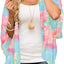  Women's Flowy Summer Chiffon Kimono Cardigans Tops Boho Floral Beach Cover Ups Casual Loose Shirts