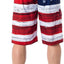 Men's American Flag Inspired Board Shorts