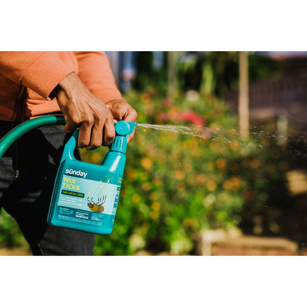 Sunday Nix Ticks Plant-Based Bug Control Spray & Repellent
