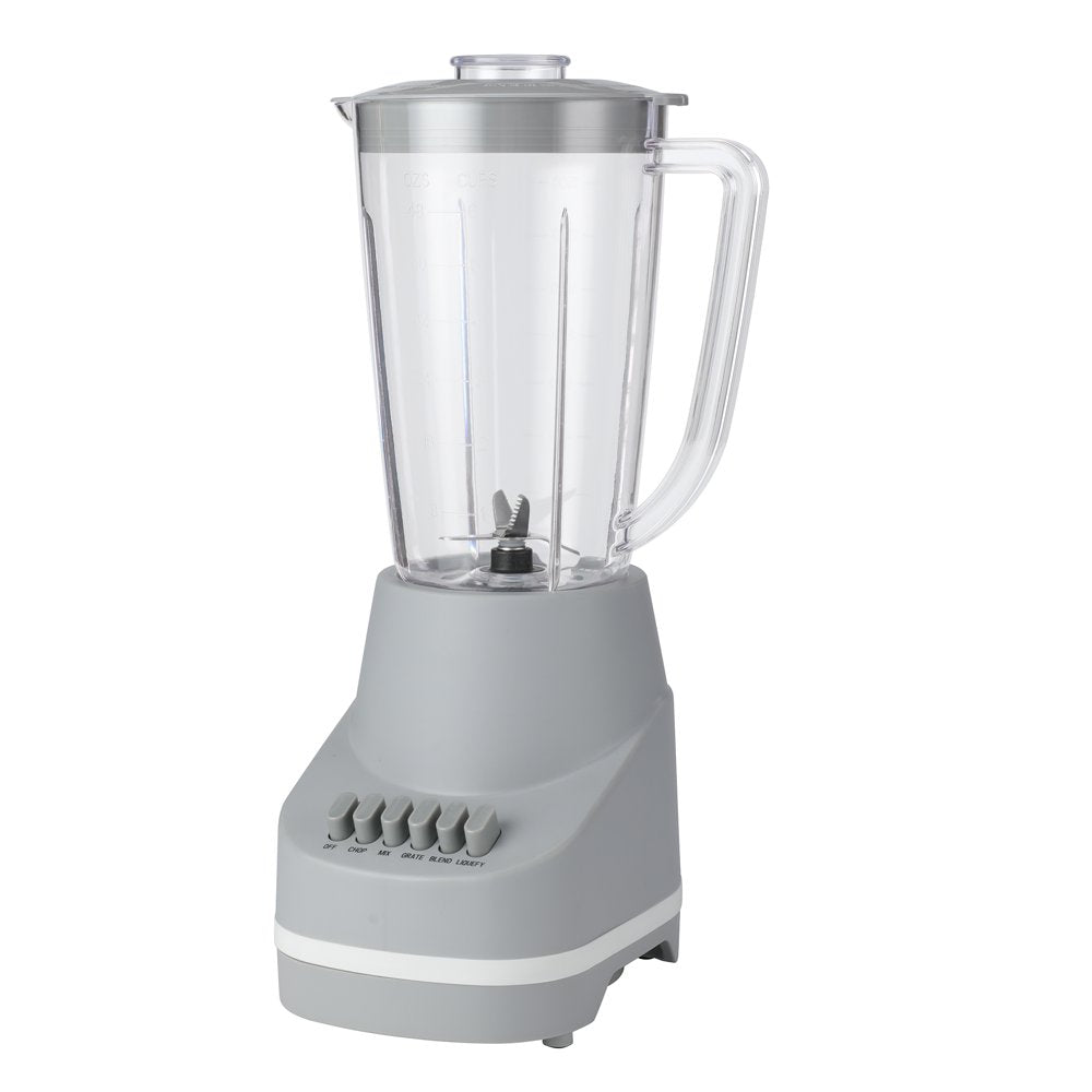 Mainstays 6 Speed Blender with 48 Ounce Jar,1.5L Jar