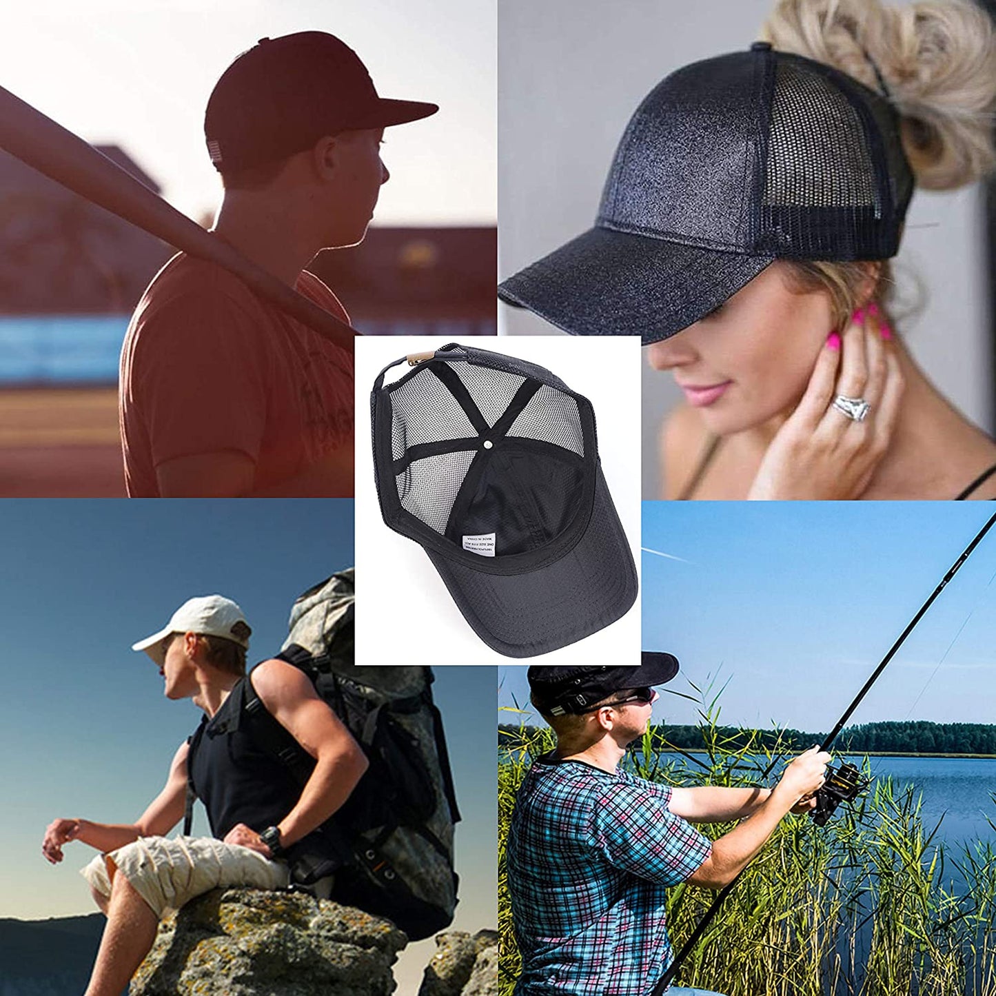 XXL Oversize Trucker Caps,Adjustable Running Hats for Big Heads,Large Lightweight Mesh Back Baseball Cap
